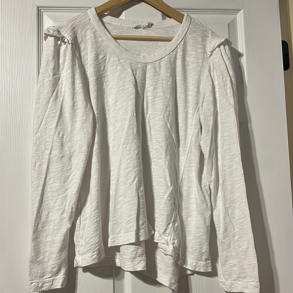 White Wilt Tee